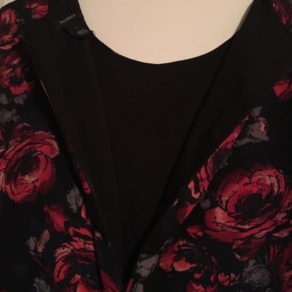 Halogen Ruffle Shirt Dress - Picture 6 of 7